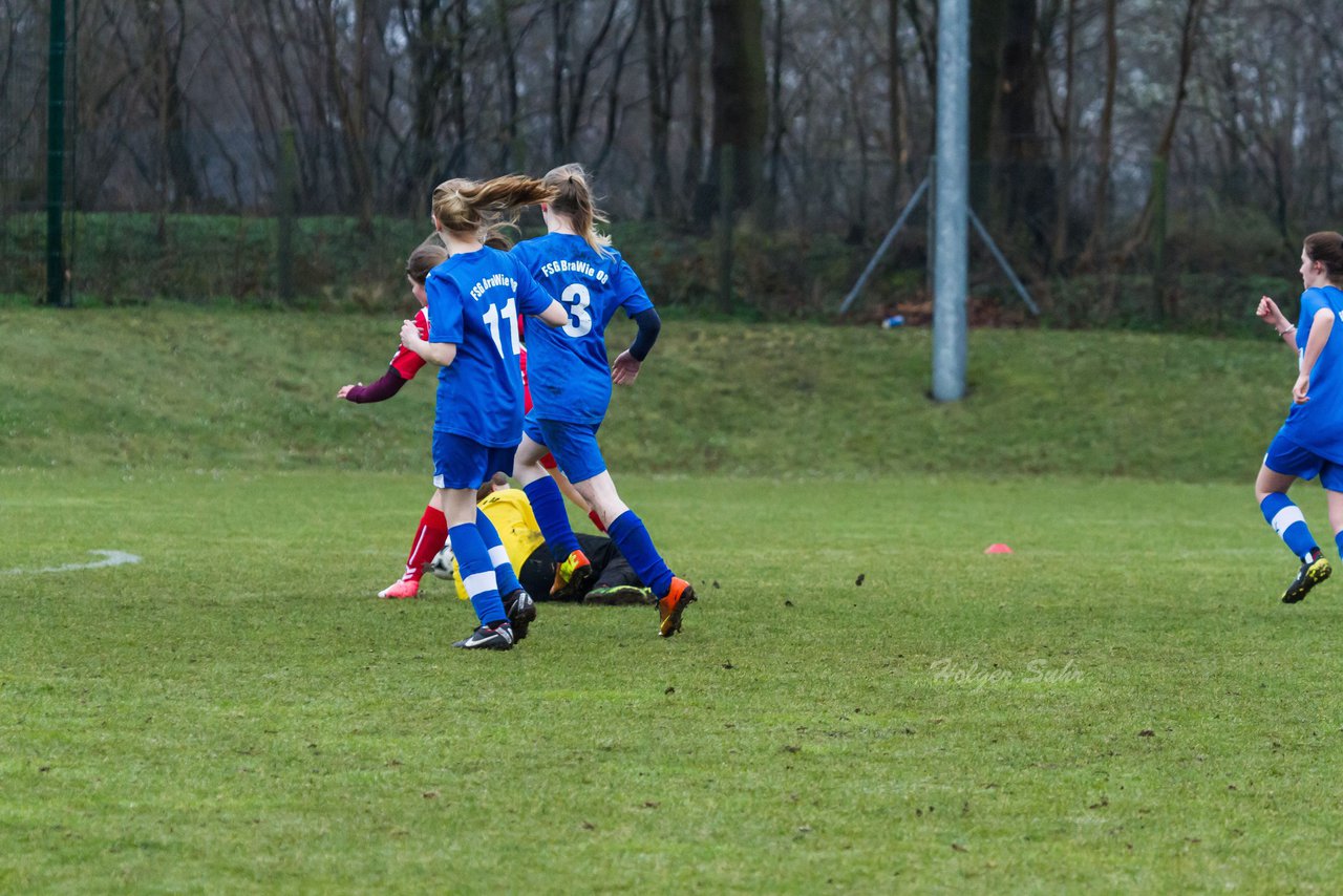 Bild 87 - C-Juniorinnen FSG-BraWie 08 - TuS Tensfeld : Ergebnis: 0:8